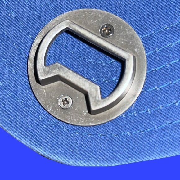 Officially Licensed Navy BUD LIGHT Snapback Hat Bottle Opener Cap FUNNY GIFT - Picture 4 of 9